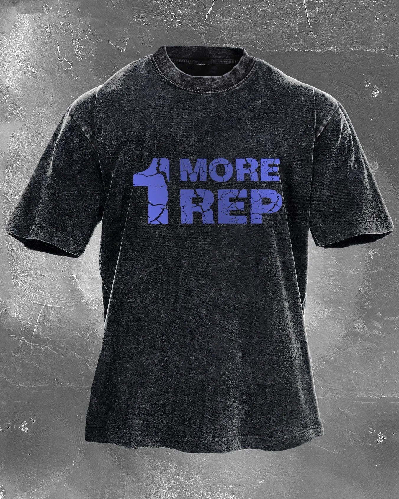 1 MORE REP: Vintage-Style T-Shirt für Fitness-Enthusiasten
