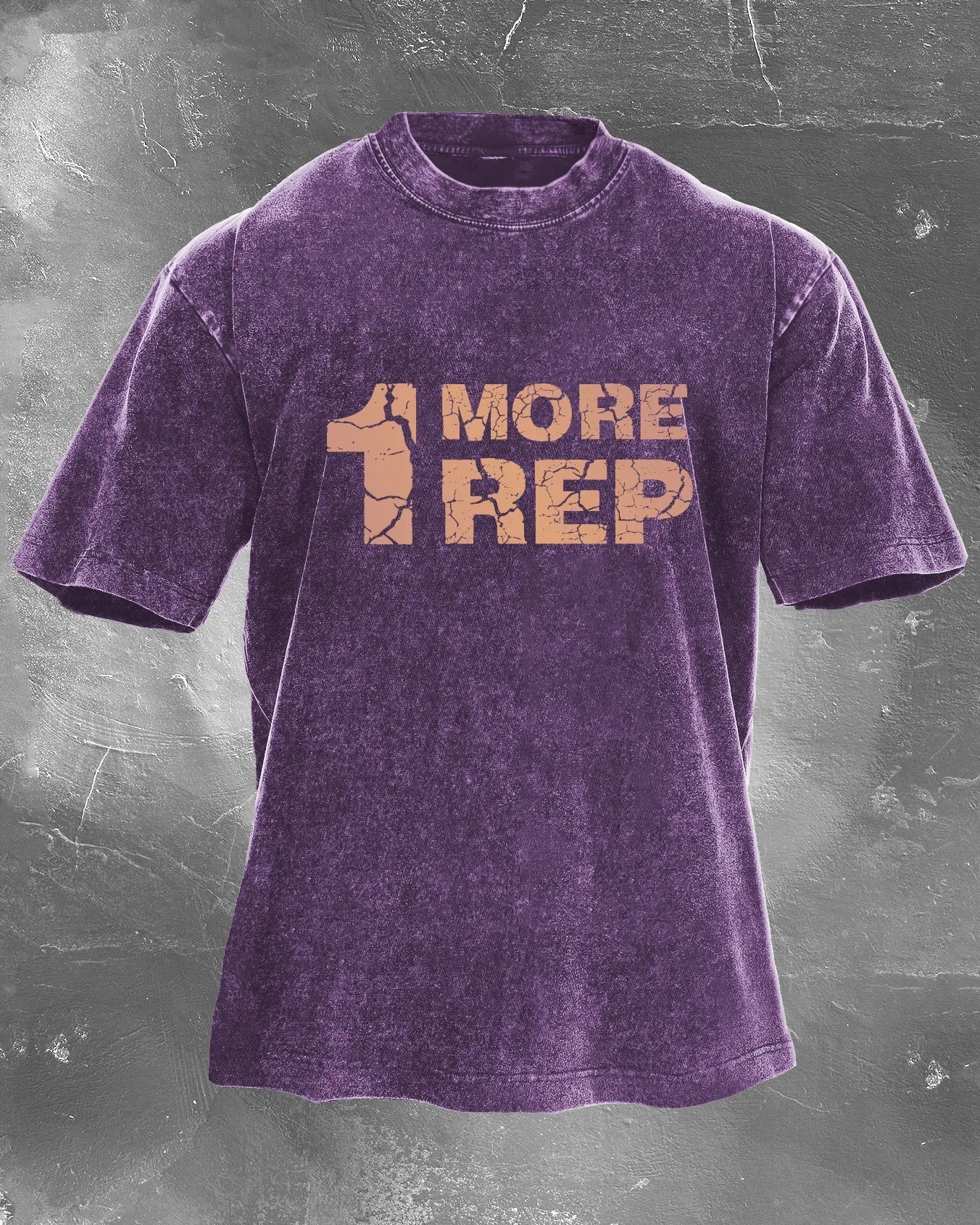 1 MORE REP: Vintage-Style T-Shirt für Fitness-Enthusiasten