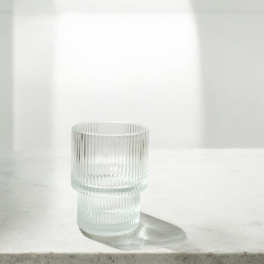Elegante Rib-Gläser im 6er-Set