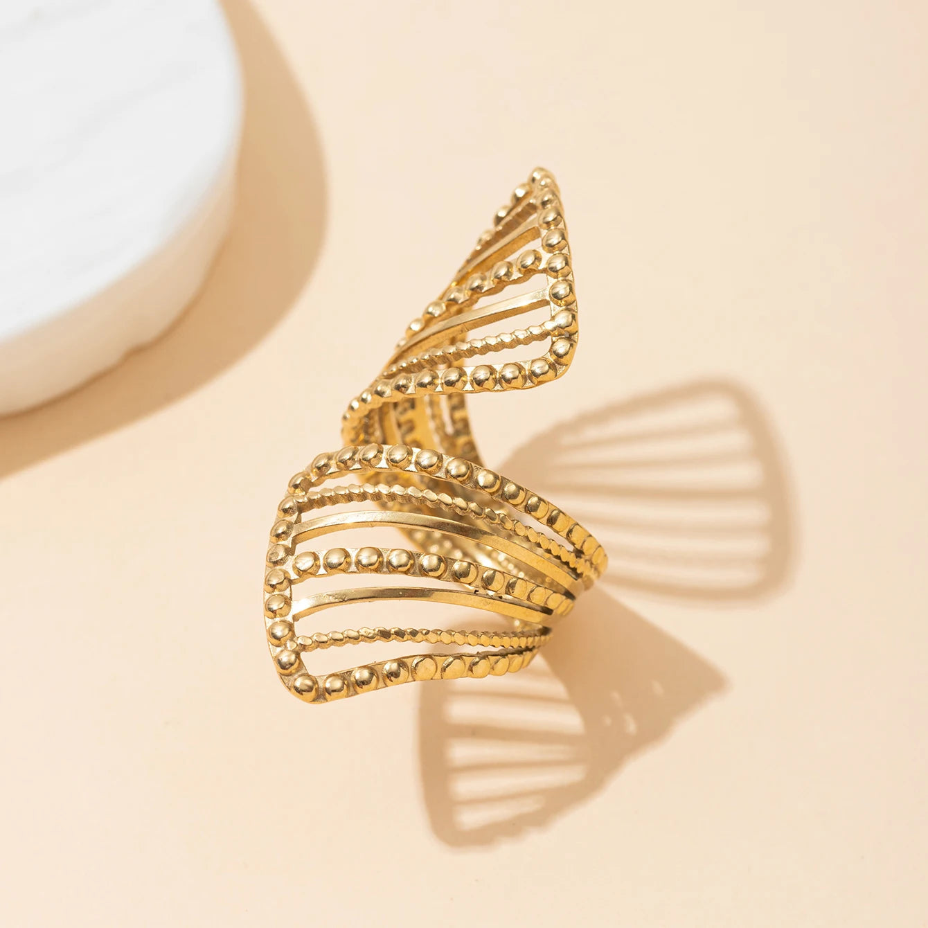 Nivara Split Ring: Eleganz in Perfektion