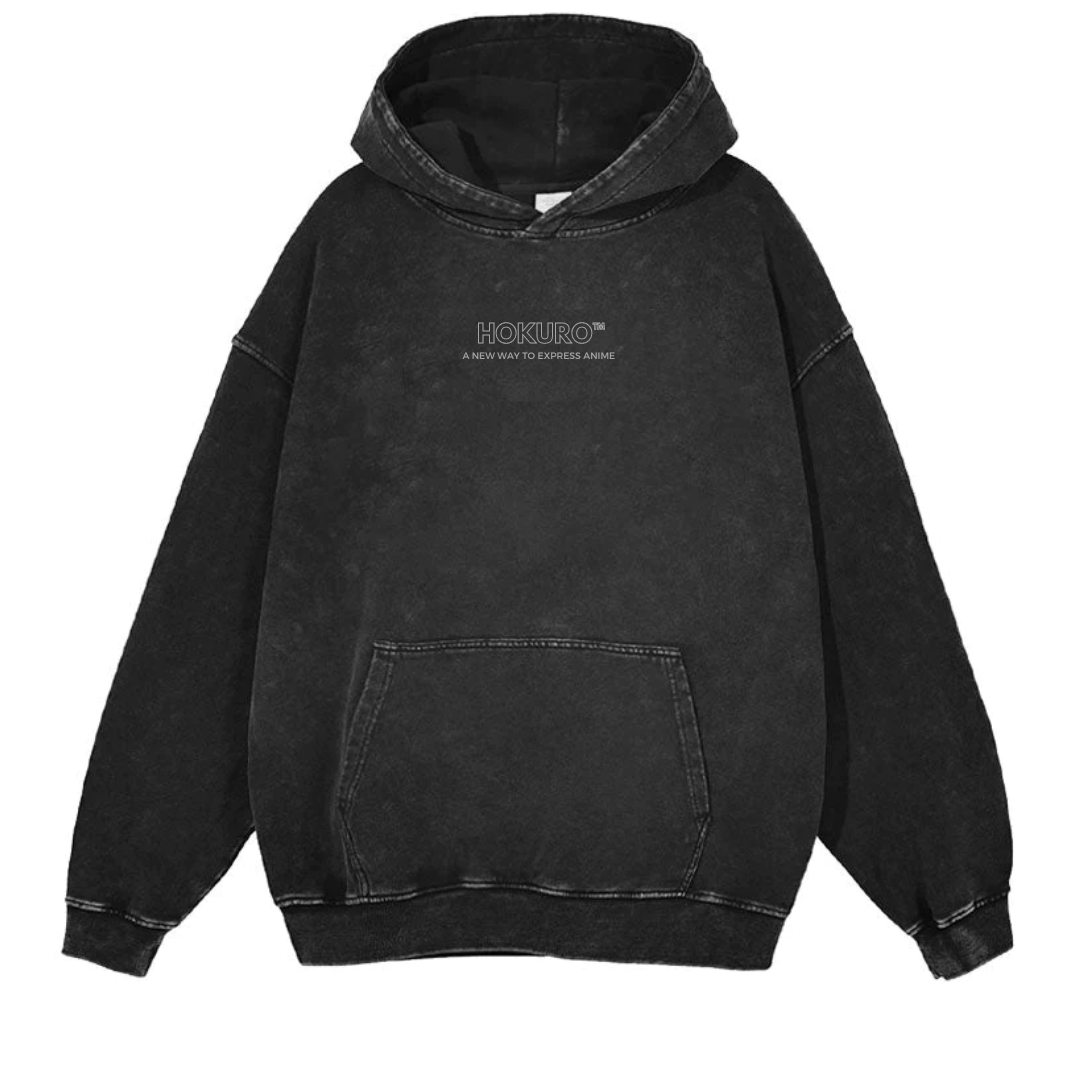 Vintage No Ippo Spar Hoodie – Stil trifft Nostalgie