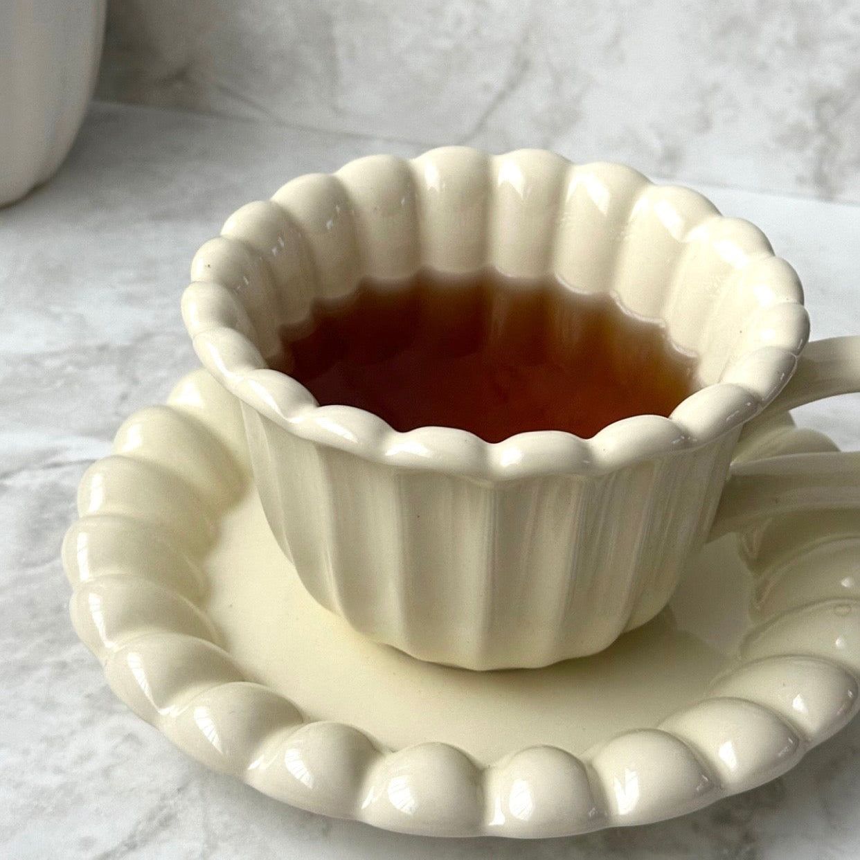 Elegante Vintage Teetasse – Zeitloser Genuss