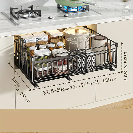 Elegantes Metallregal für Geschirr und Schalen – Funktionalität trifft Stil