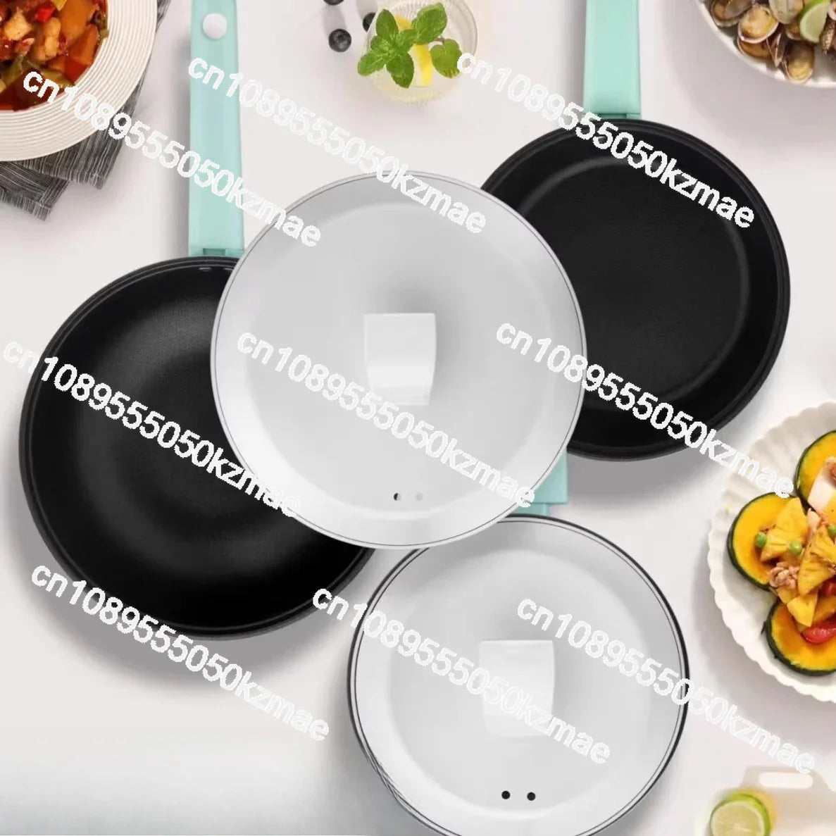 Atheltichub: Moderner Minimalistischer Hellgrüner Wok – Stilvoll, Langlebig & Gesund! 🍳✨