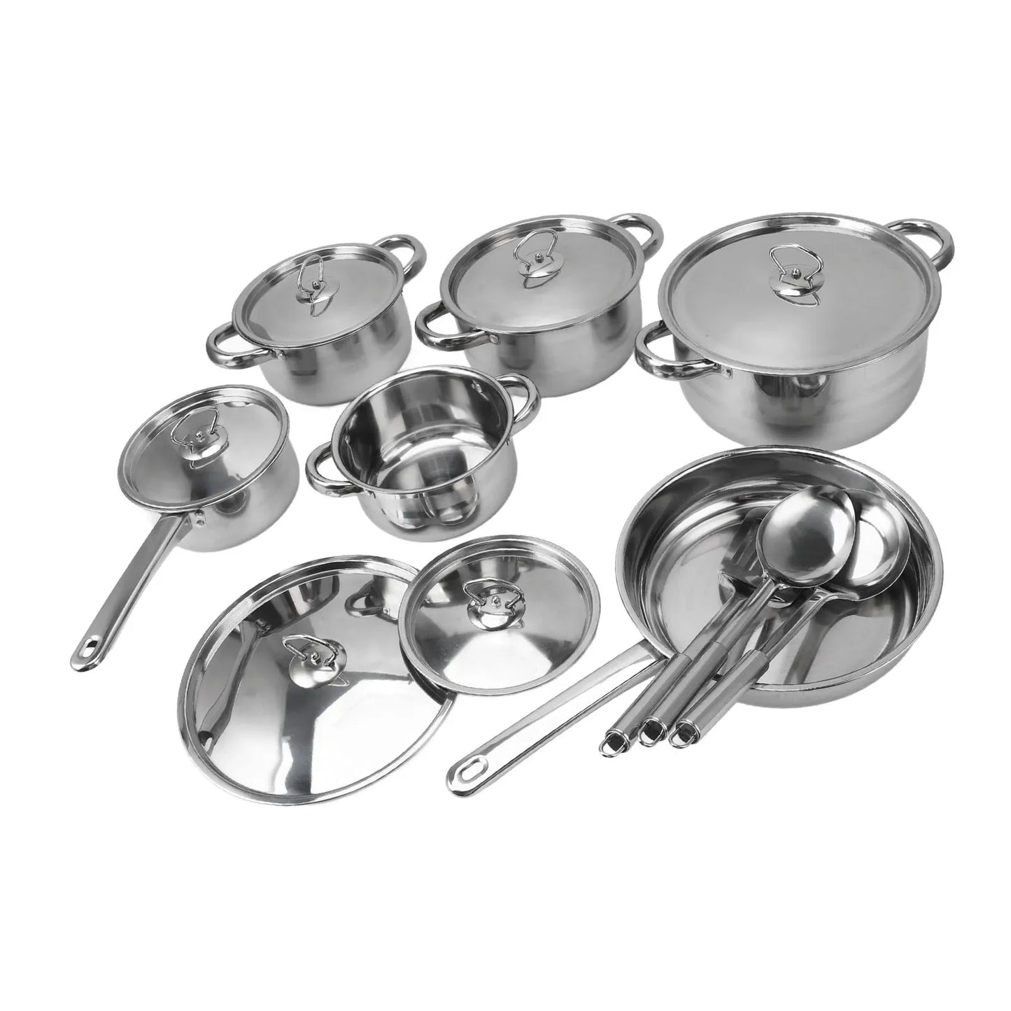 Exquisites Edelstahl Kochgeschirr Set