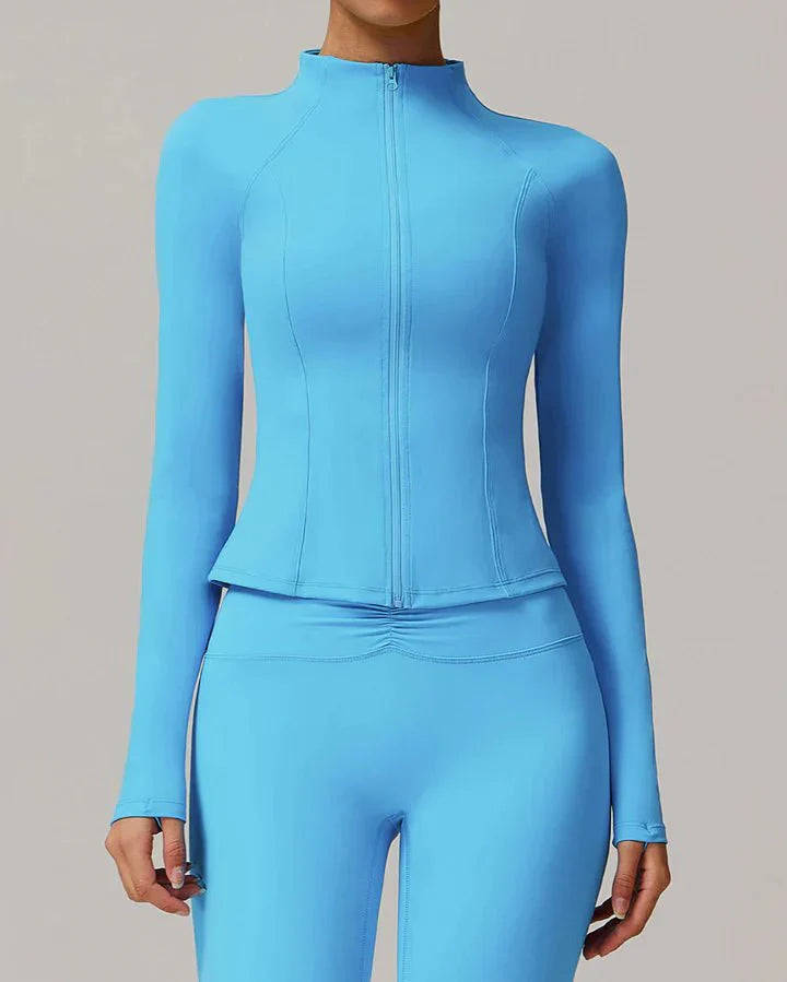 Amelia Zip Jacke: Stilvoller Komfort für jeden Anlass