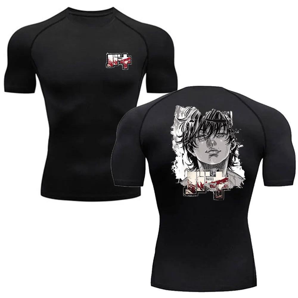 Anime Kompressionsshirt: Stilvoller Komfort für Fans!