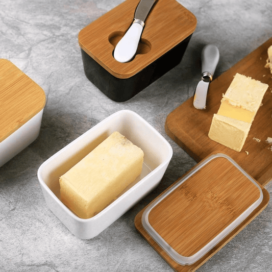 Elegante Keramische Butterdose für stilvolles Servieren