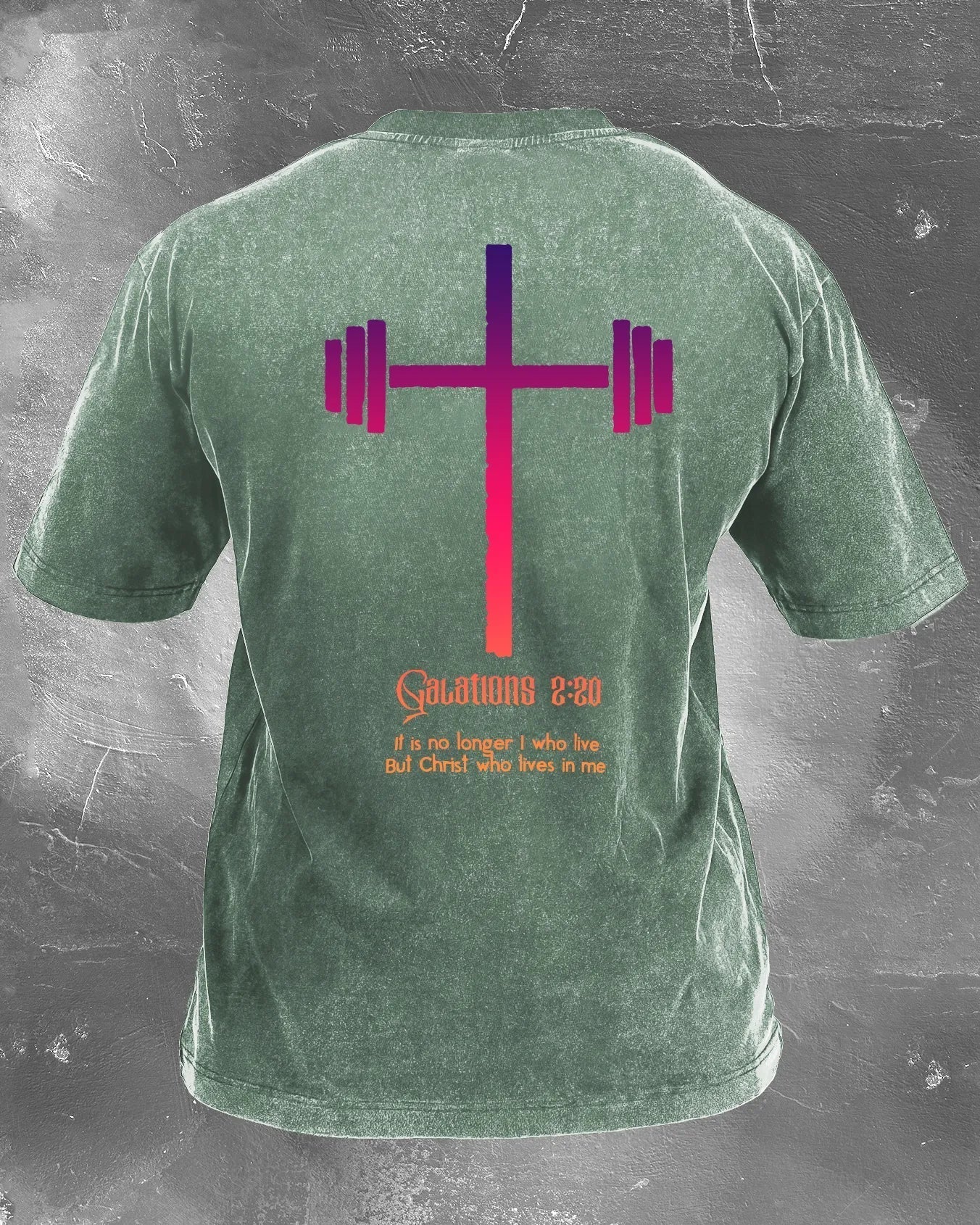 Christus in Mir: Vintage-Washed T-Shirt