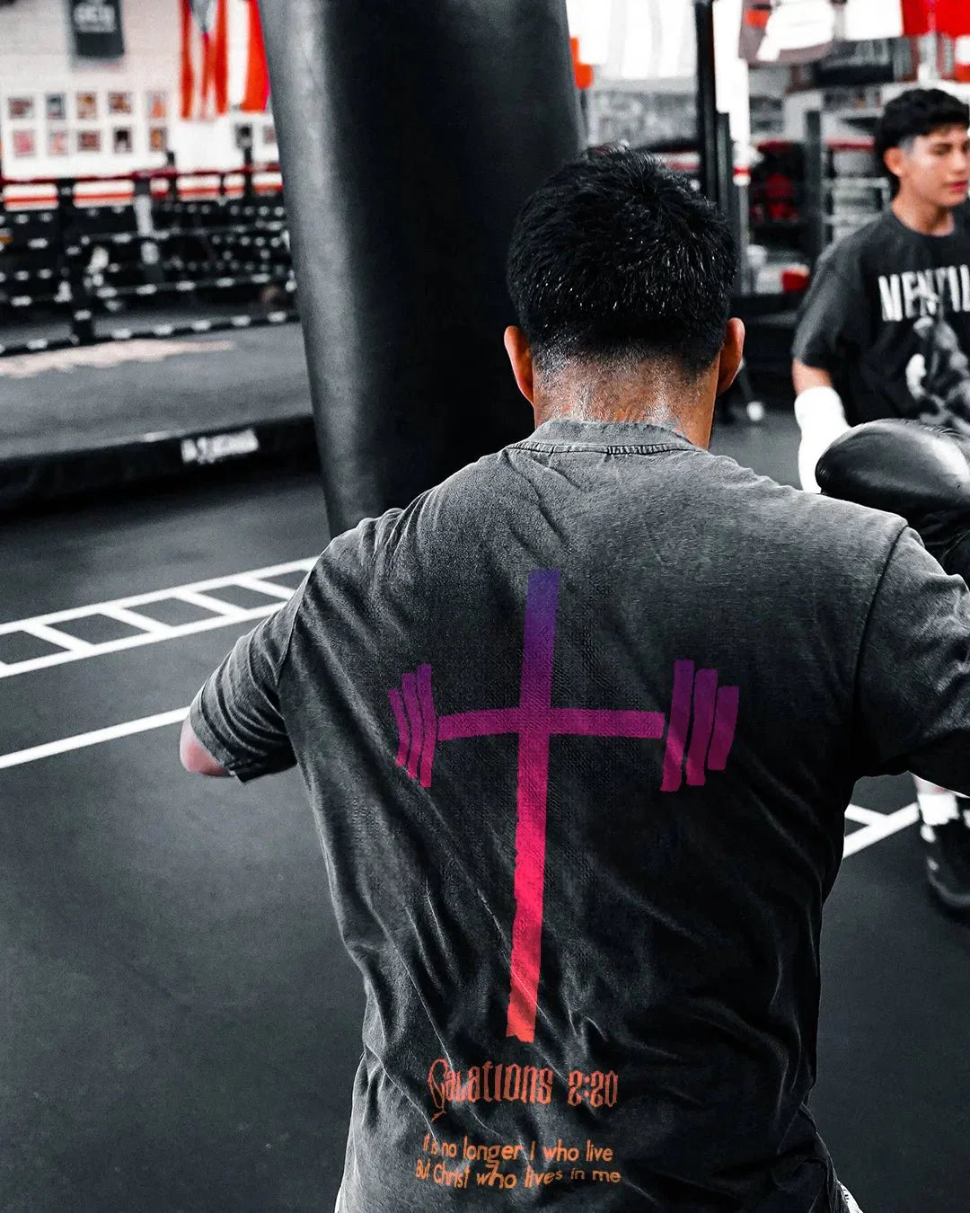 Christus in Mir: Vintage-Washed T-Shirt