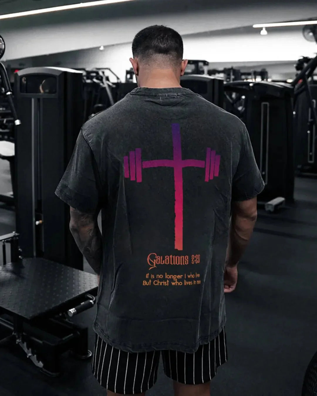 Christus in Mir: Vintage-Washed T-Shirt