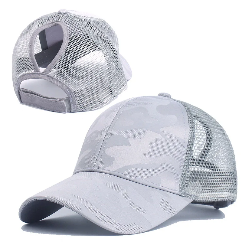 Elegantes Camouflage Cap für hohen Pferdeschwanz