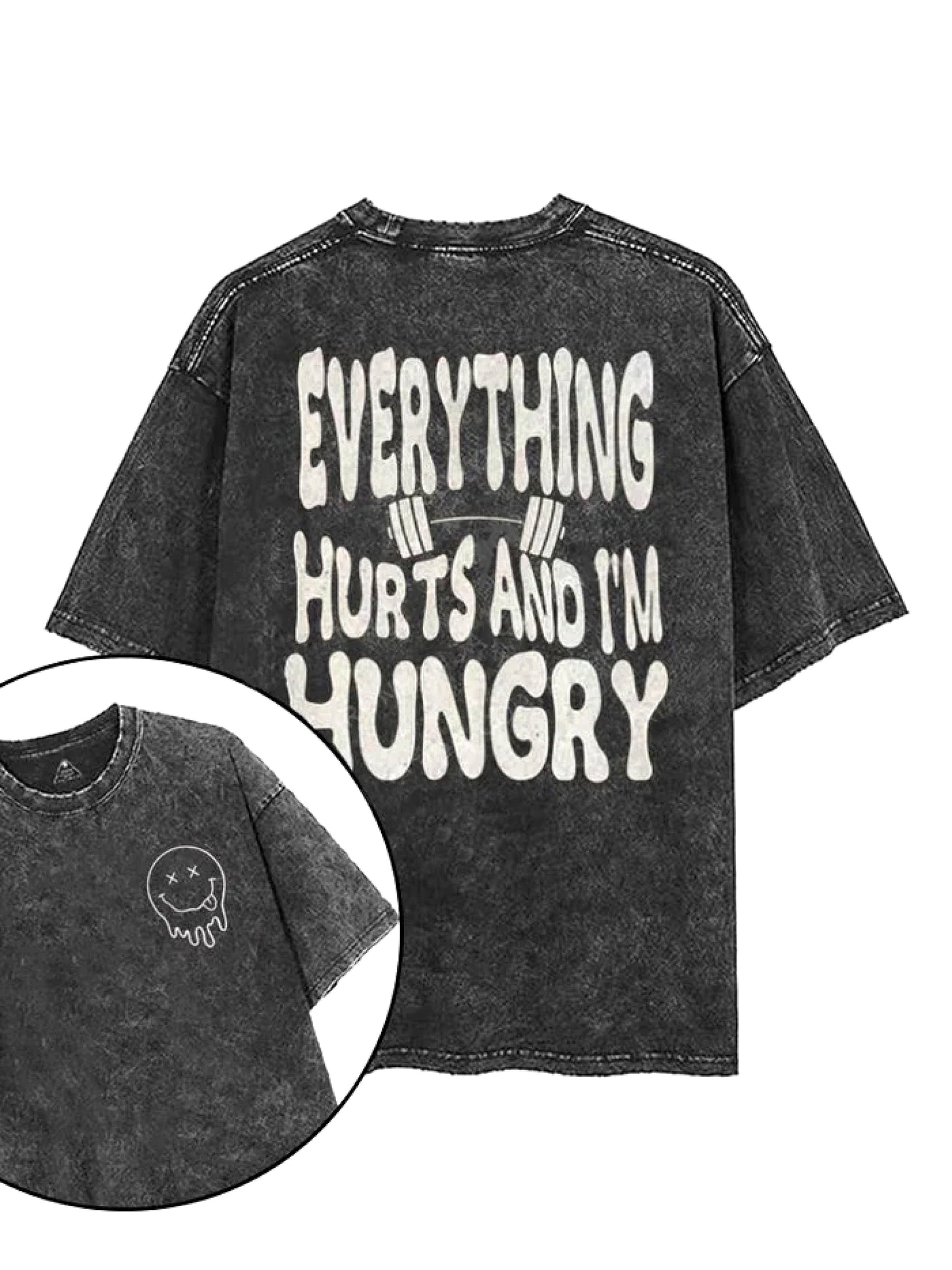 Schmerz & Hunger: Trendiges T-Shirt für echte Gefühle