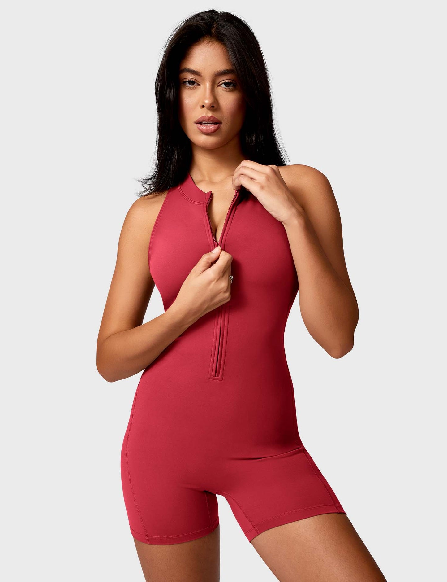 Ironfit Emma Backless Zipper Jumpsuit