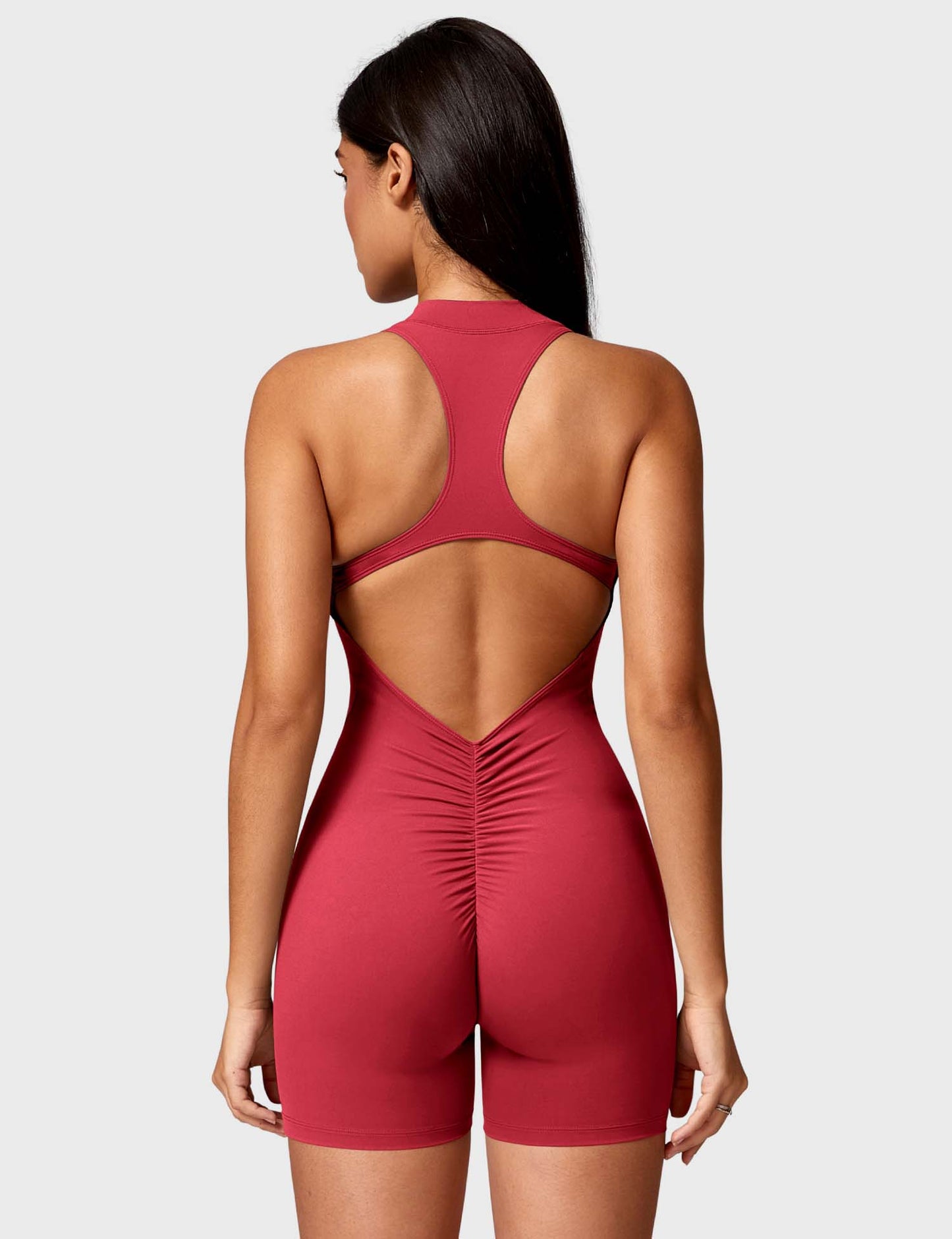 Ironfit Emma Backless Zipper Jumpsuit