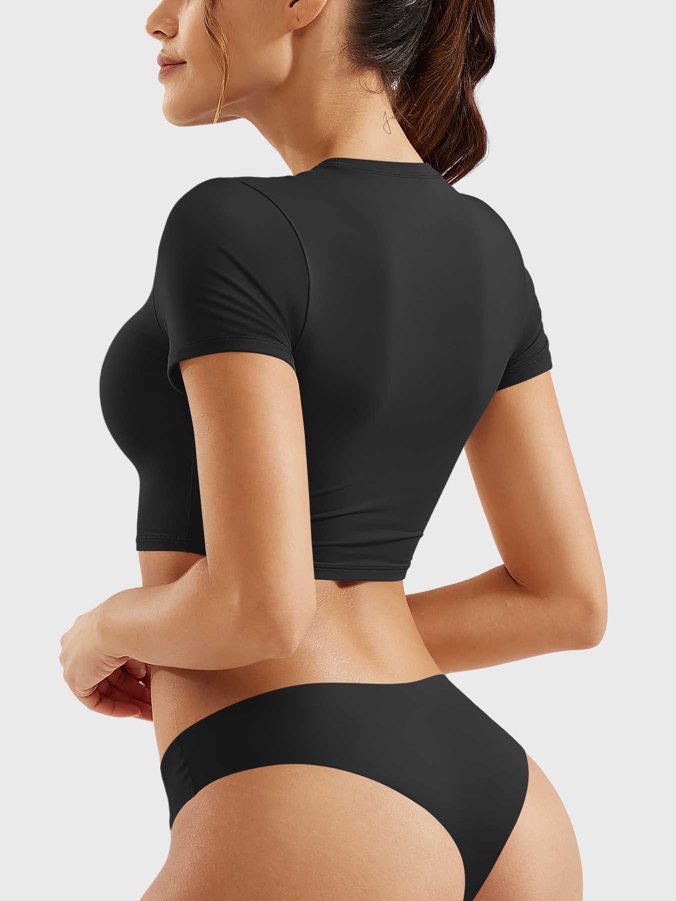 Ironfit Short Sleeve Crop Top