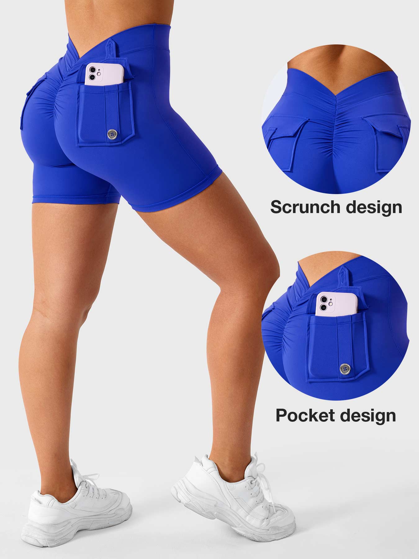 Ironfit V-Back Charm Shorts