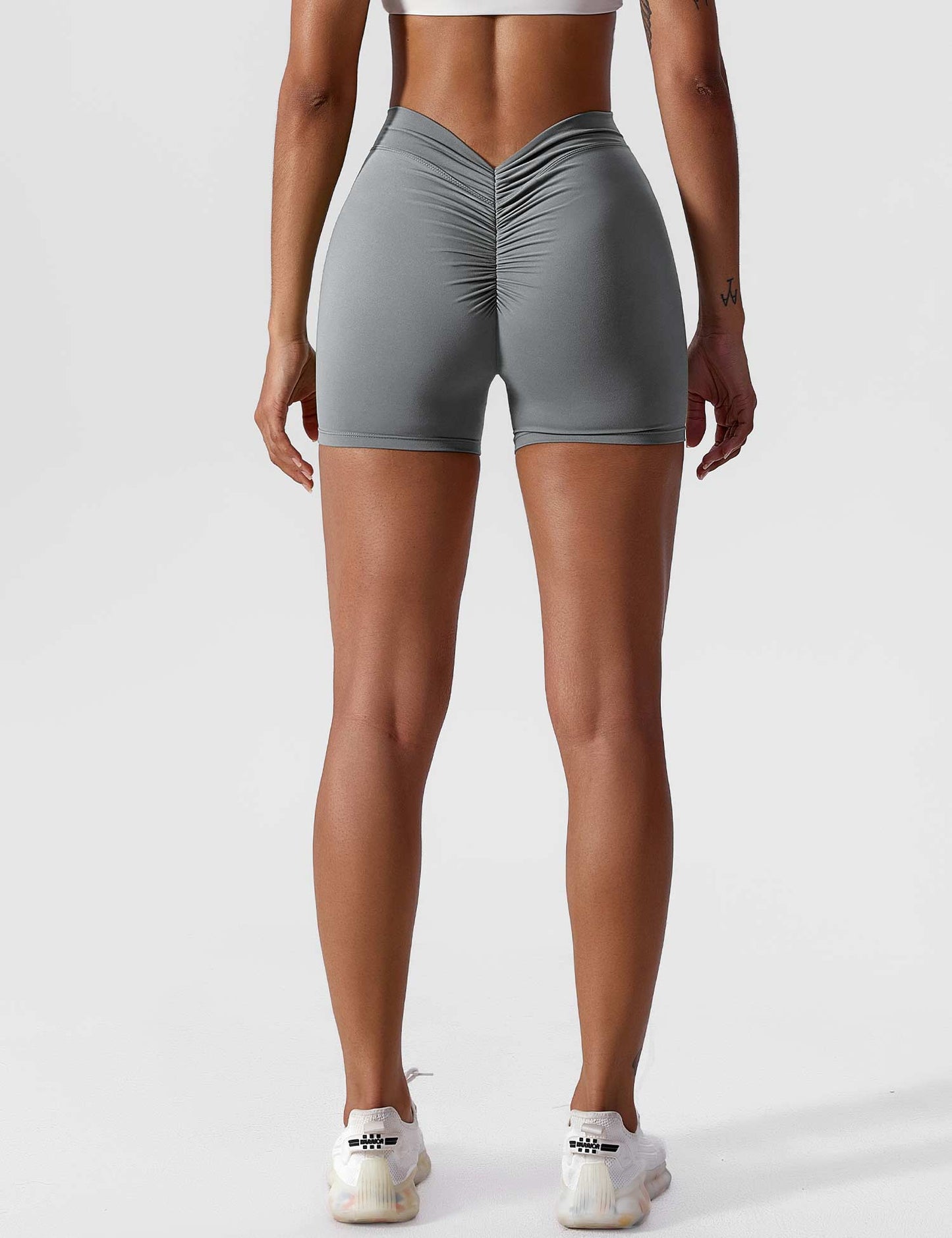 Ironfit V-back Ruched Shorts