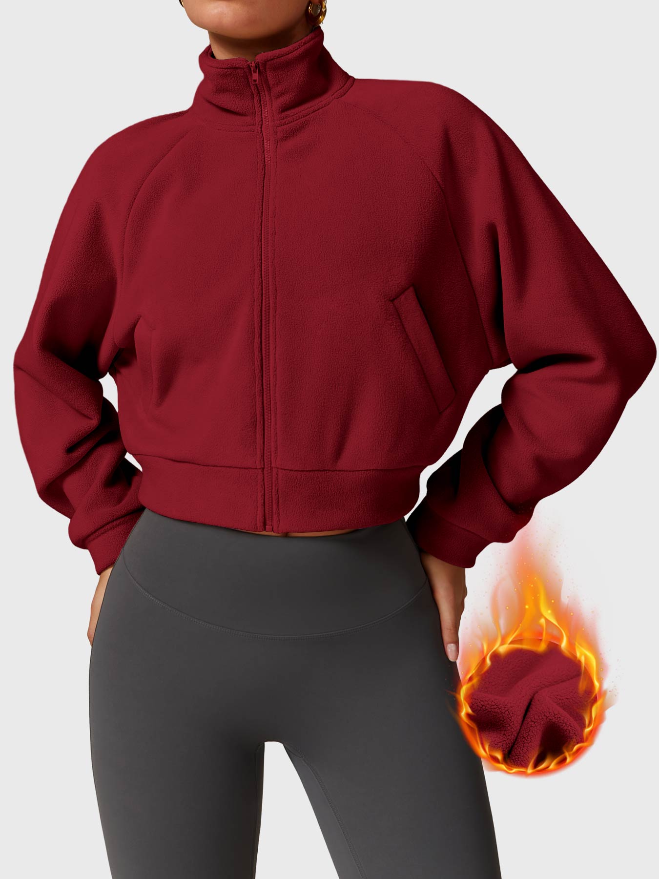Ironfit Valentine: Trendige Polar Fleece Jacke für kalte Tage