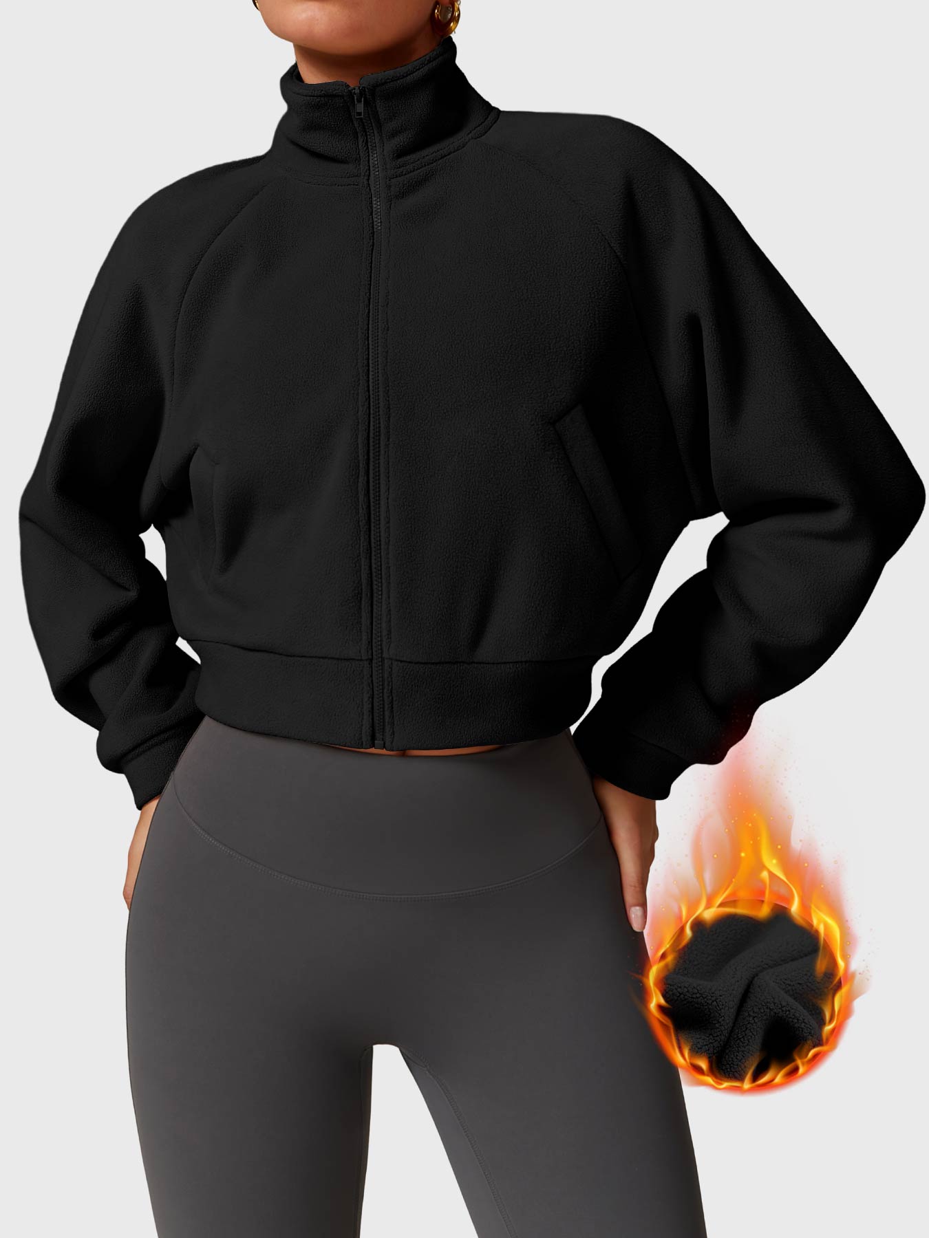 Ironfit Valentine: Trendige Polar Fleece Jacke für kalte Tage