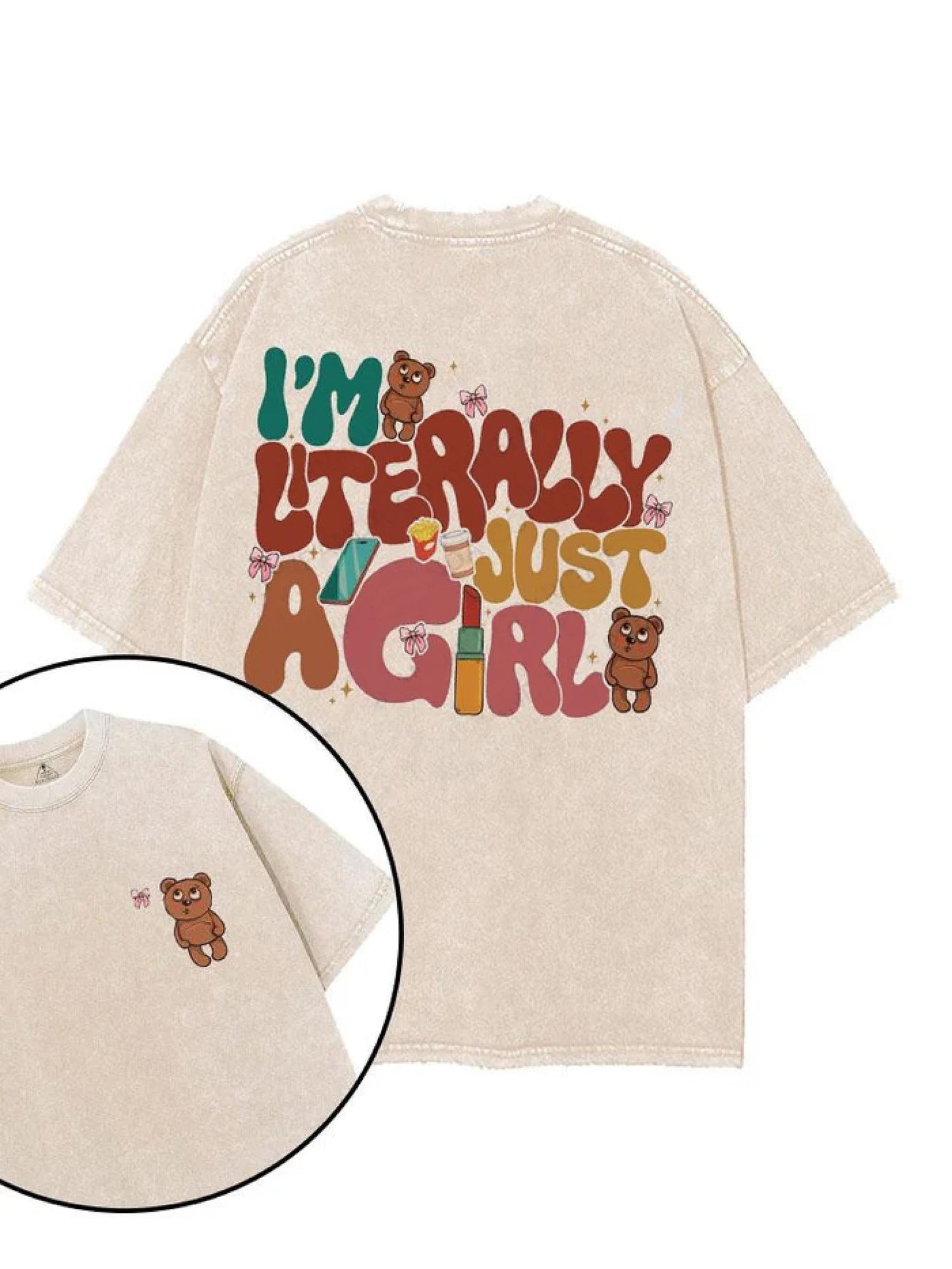 Einfach nur ein Mädchen - T-Shirt