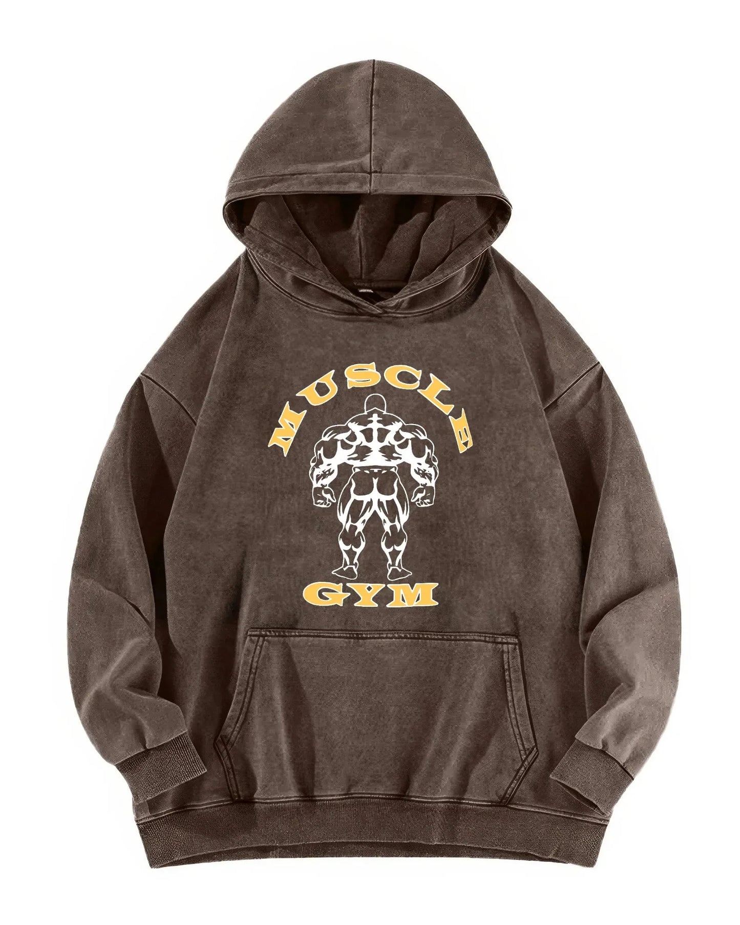 Muscle Gym Vintage Hoodie