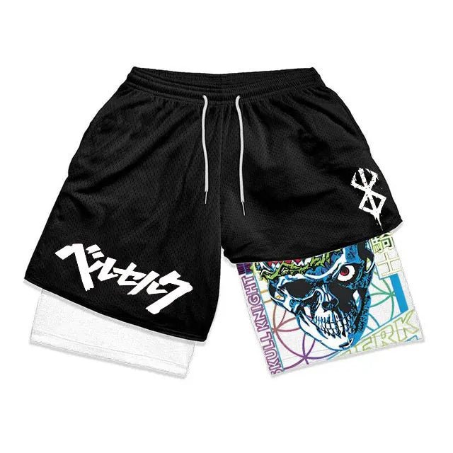 Atheltichub Anime Berserk Mesh Gym Shorts