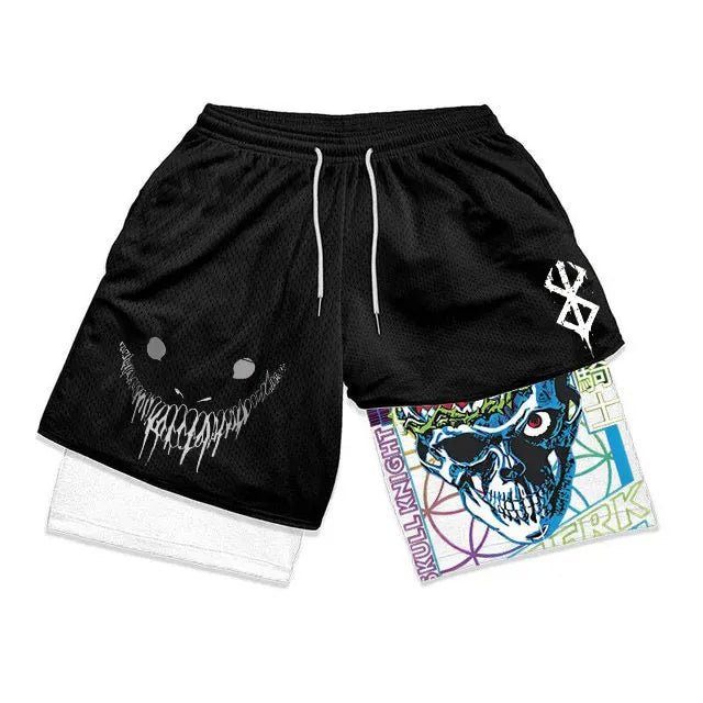 Atheltichub Anime Berserk Mesh Gym Shorts