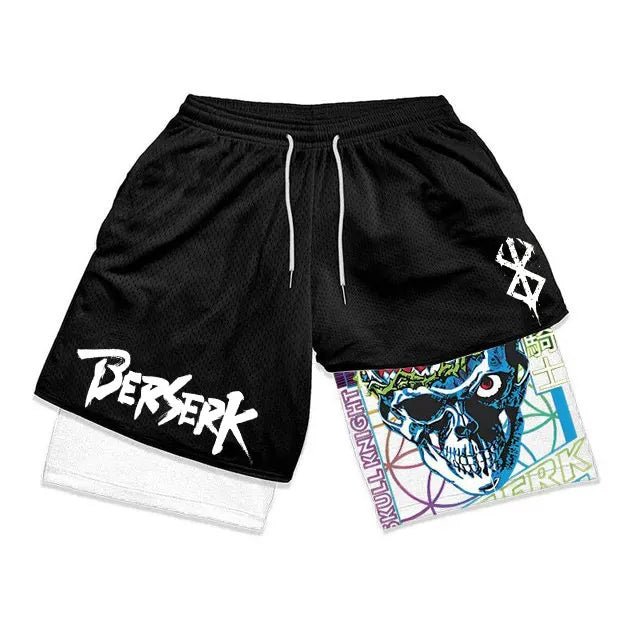 Atheltichub Anime Berserk Mesh Gym Shorts