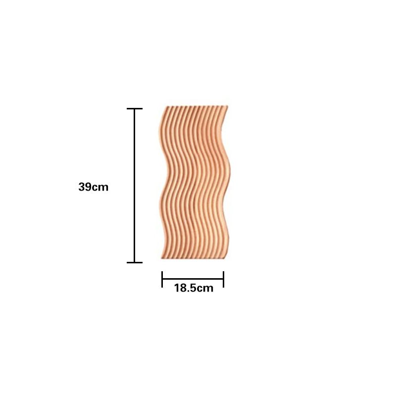 Elegante Nordische Holzservierplatte