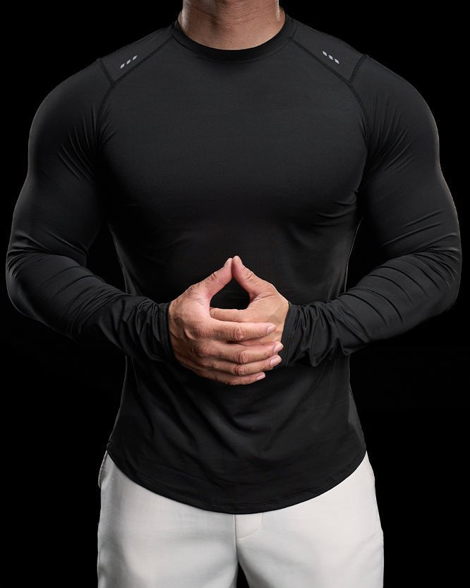 Atheltichub Reflektierendes Performance Langarmshirt