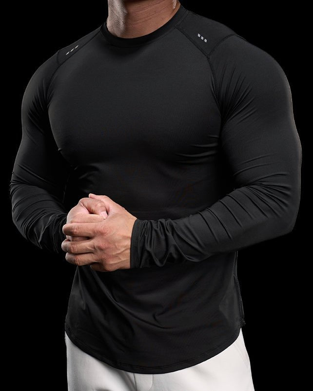 Atheltichub Reflektierendes Performance Langarmshirt