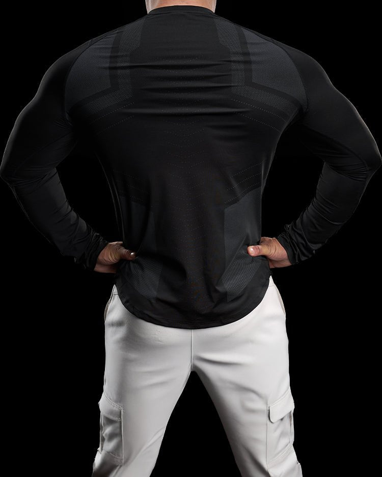 Atheltichub Reflektierendes Performance Langarmshirt