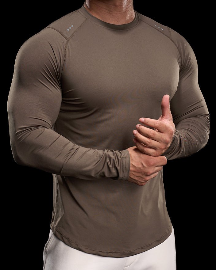 Atheltichub Reflektierendes Performance Langarmshirt