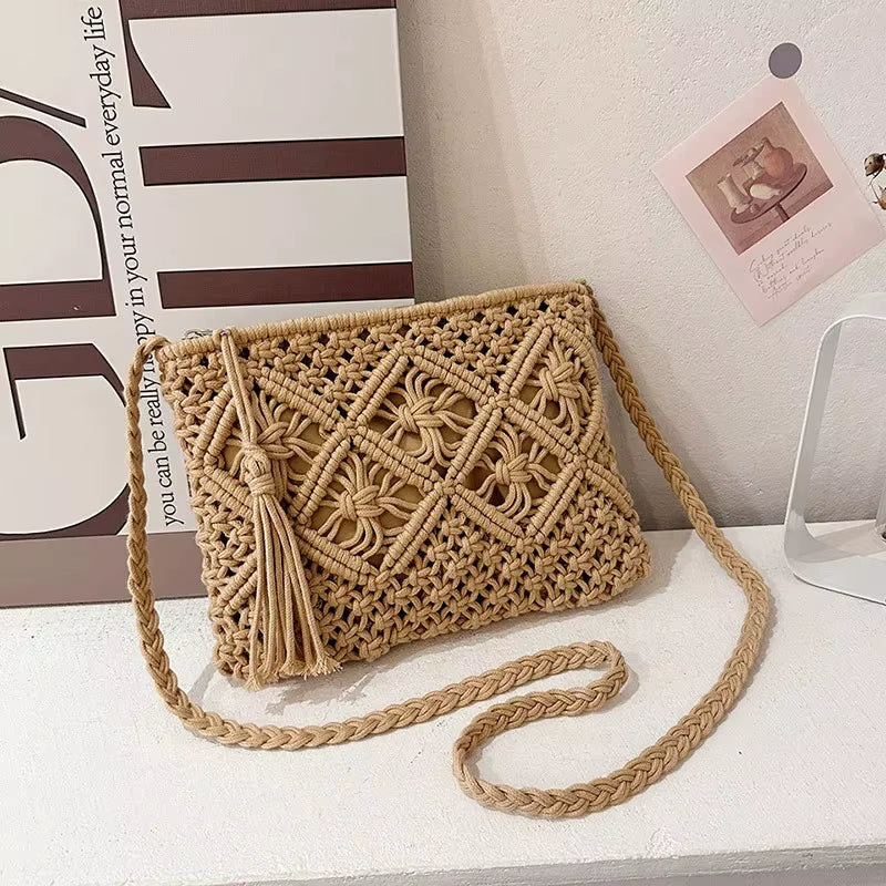 Knotentheorie Eleganz: Exklusive Umhängetasche