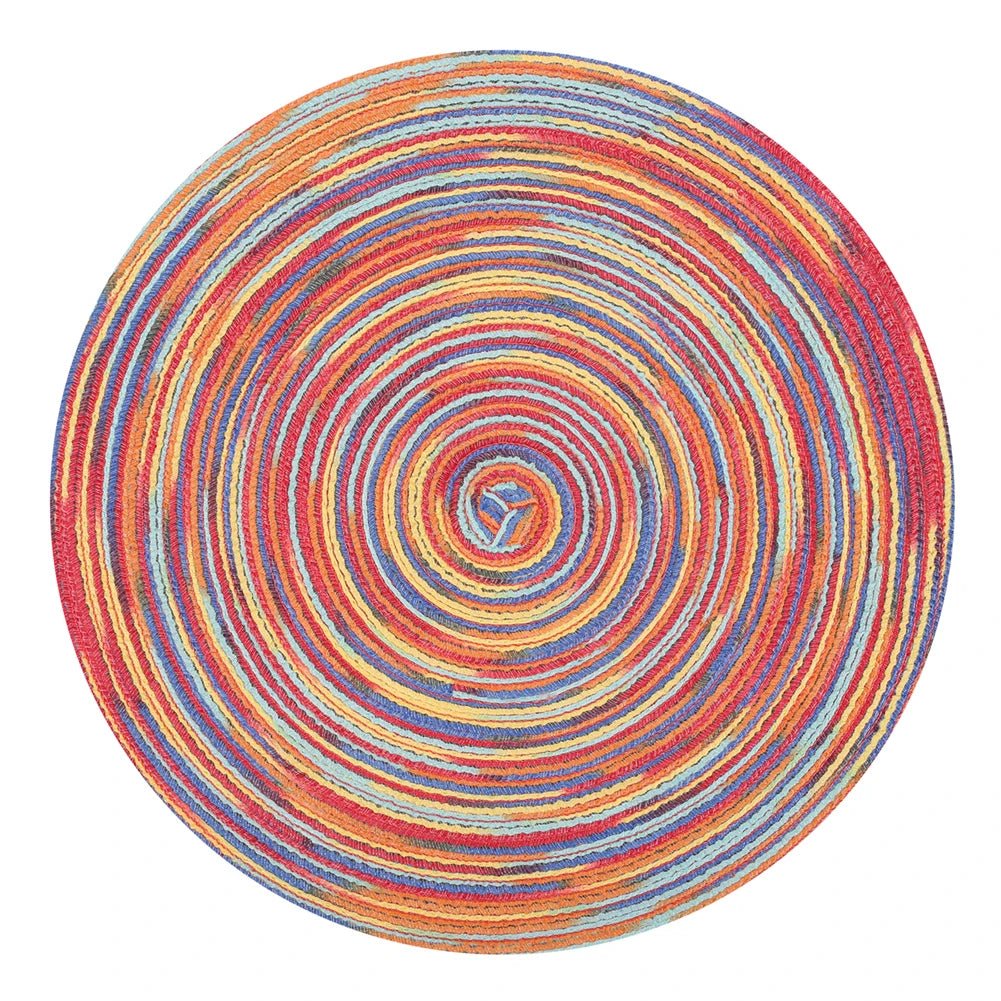 Elegantes 12-teiliges Runduntersetzer-Set aus hochwertigem Material