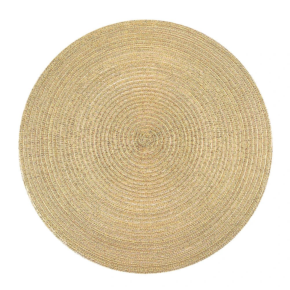 Elegantes 12-teiliges Runduntersetzer-Set aus hochwertigem Material