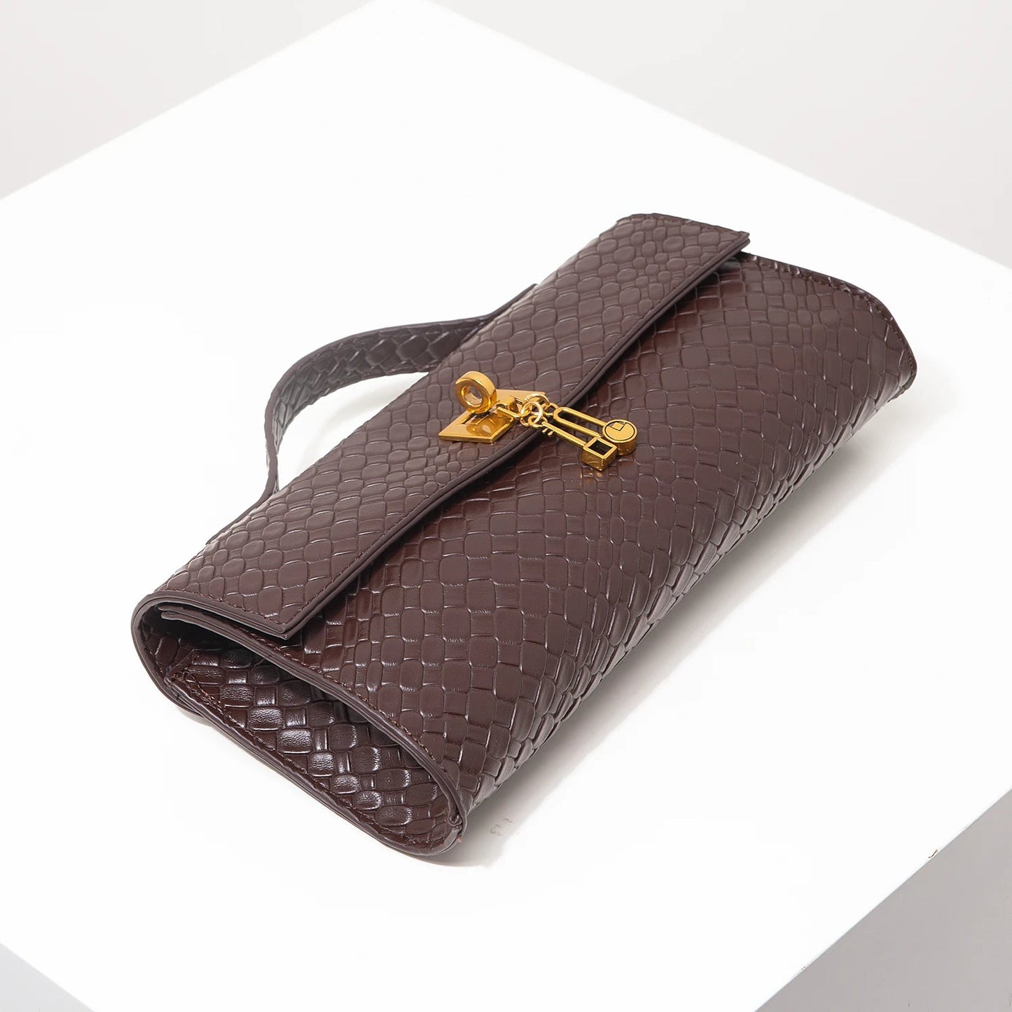 Venezia Gewebte Baguette-Clutch