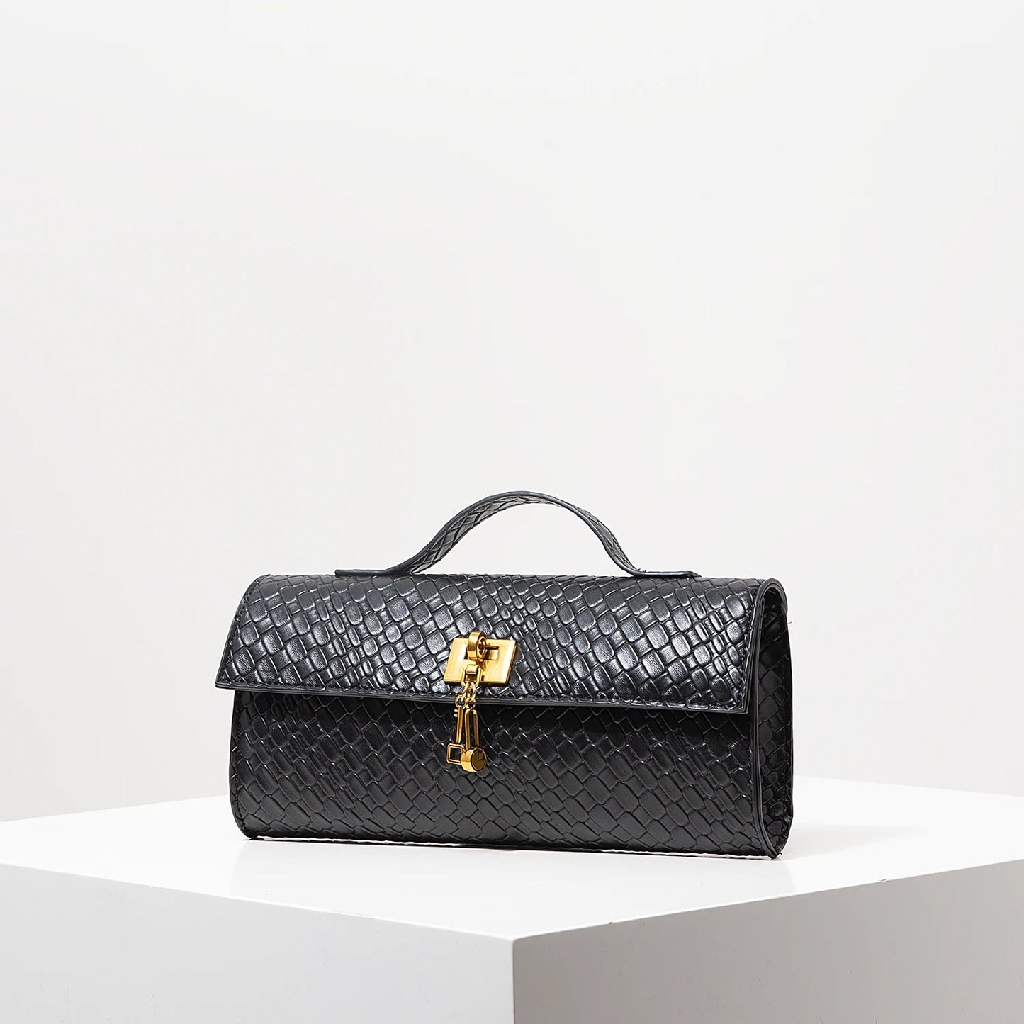 Venezia Gewebte Baguette-Clutch