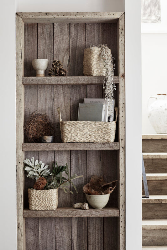 Elegantes Trio aus Jute-Körben – Natürliche Aufbewahrungslösungen