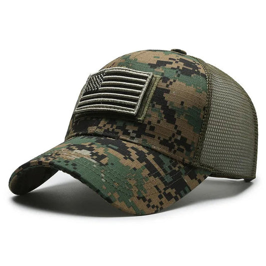 Patriotisches Camouflage-Patch Cap