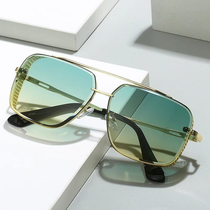 Soleil Oversized Pilotenbrille: Eleganz trifft Zeitgeist