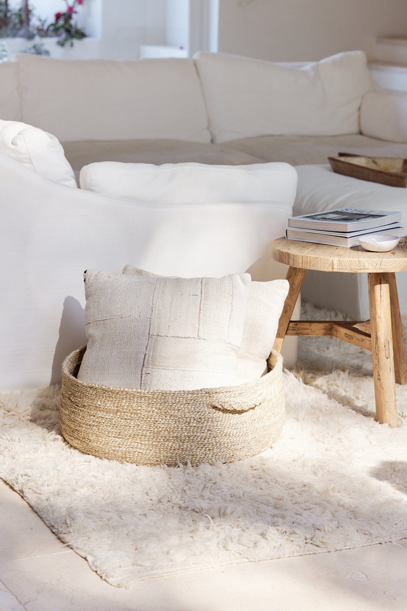 Joti Jumbo Jute-Basket: Eleganz in Rund