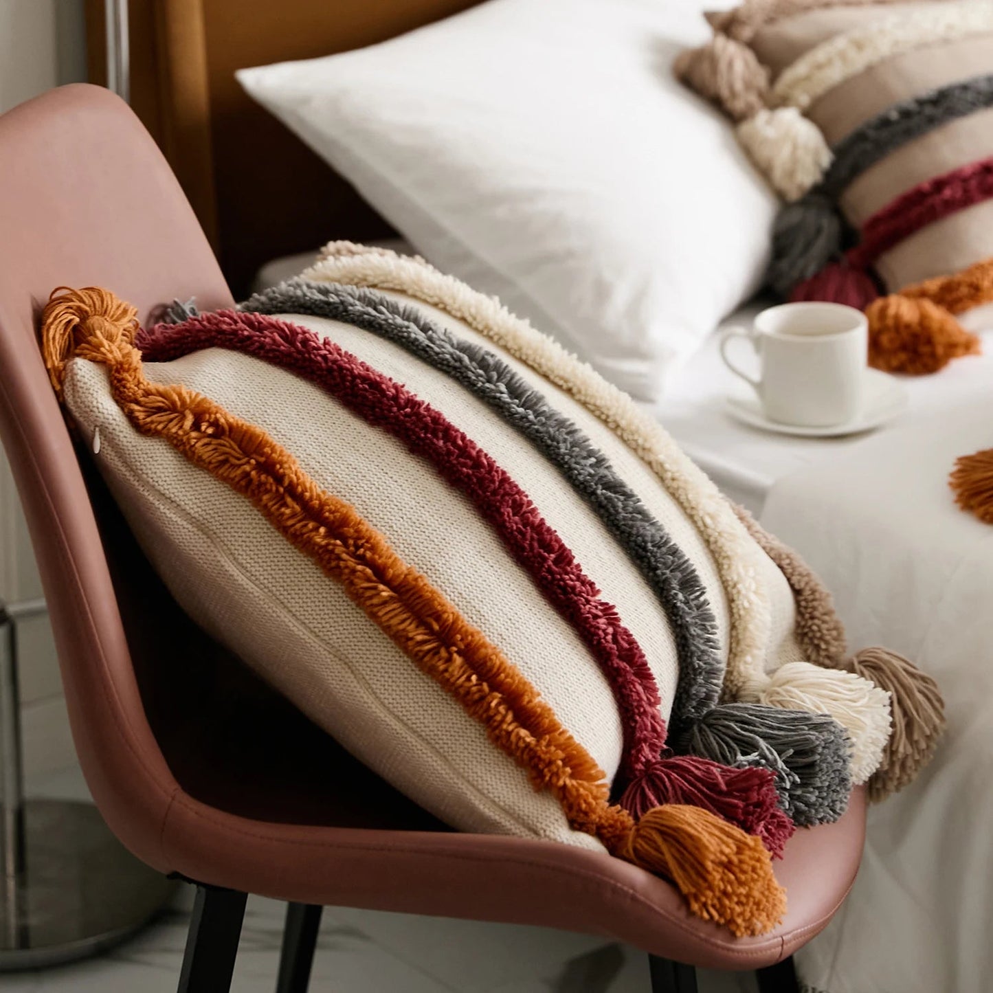 Casa Bohemia: Eleganter Gepolsterter Bezug für zeitlose Wohnkultur