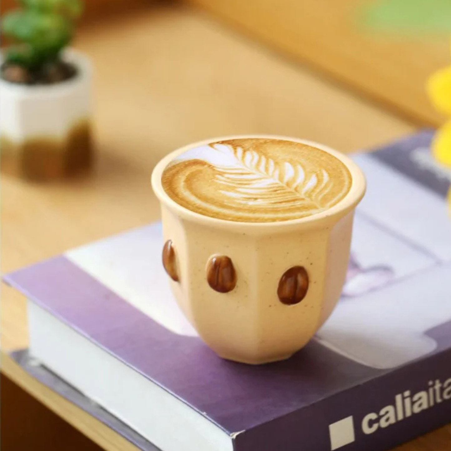 Elegante Aroma Espressotasse aus Keramik