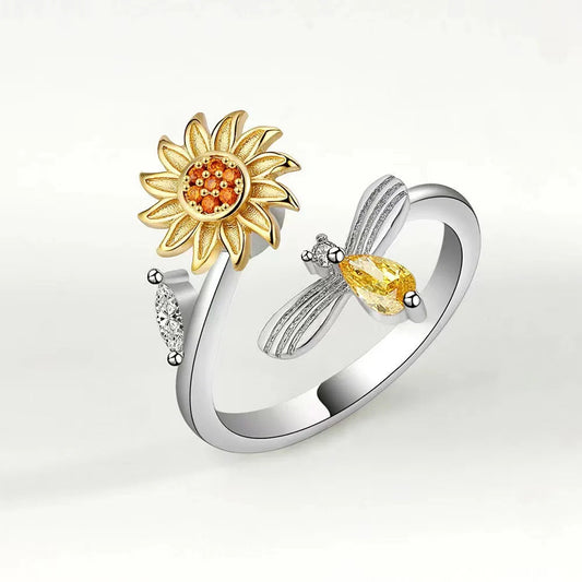 Bloom & Bee Zirkonring – Eleganz in Vollendung