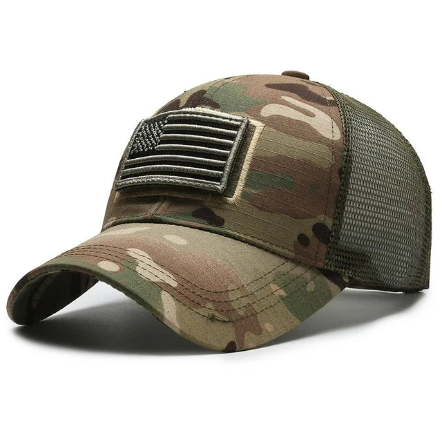 Patriotisches Camouflage-Patch Cap