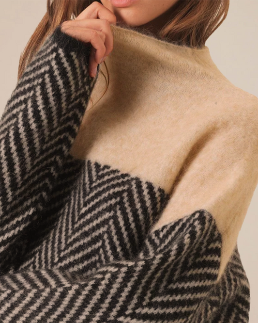 Isabelle | Eleganter Rollkragenpullover für anspruchsvolle Styles