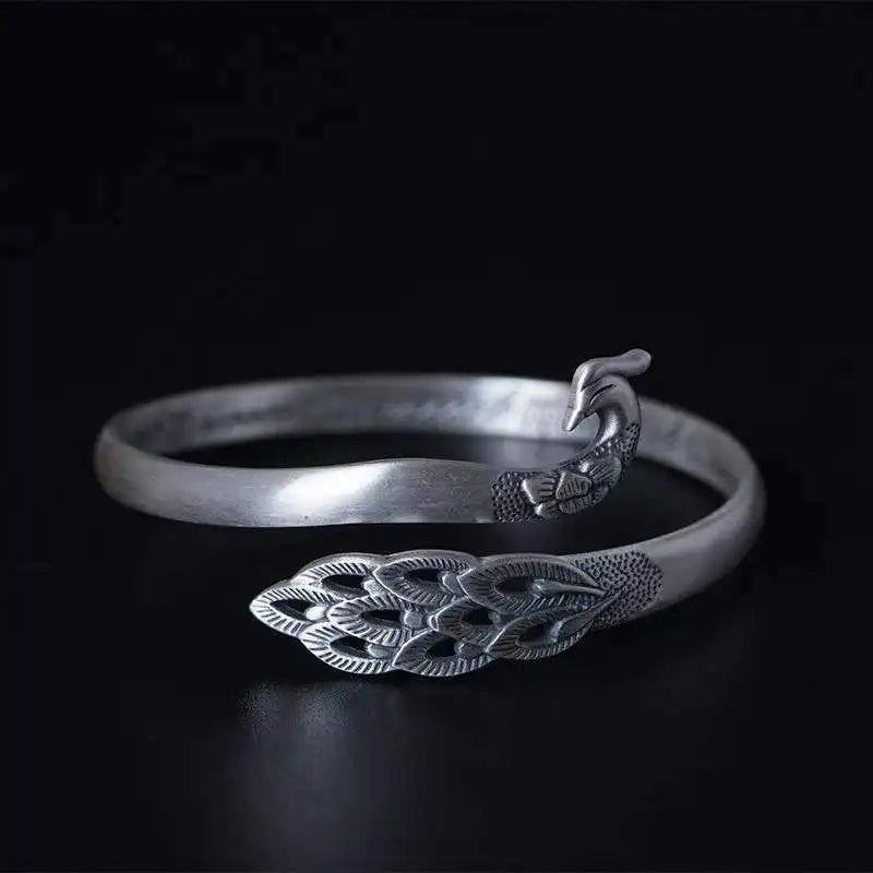 Königliches Pfauenarmband