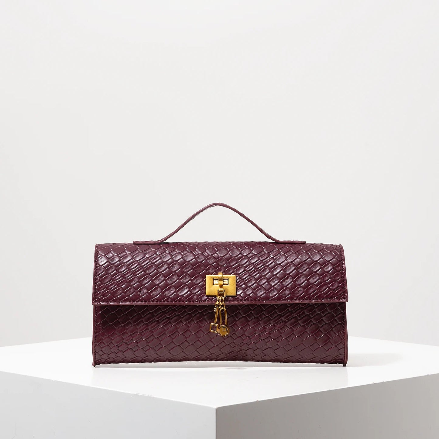 Venezia Gewebte Baguette-Clutch